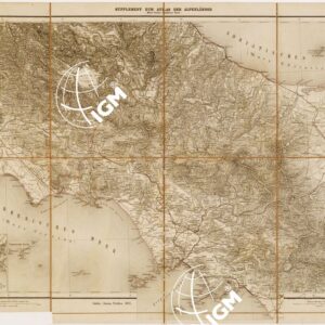 MAYR'S ATLAS DER ALPEN LANDER UND MITTEL ITALIEN - Tavola XI
