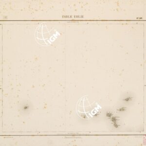 CARTA COROGRAFICA D'ITALIA E DELLE REGIONI ADIACENTI - ISOLE EOLIE Foglio 19