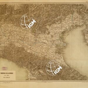 THEATRE DE LA GUERRE DE 1866 EN ITALIE