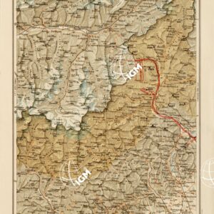 CARTA AERONAUTICA D'ITALIA - Foglio 2 DOMODOSSOLA-SEMPIONE