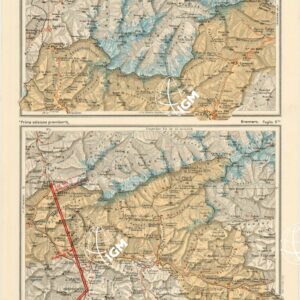 CARTA AERONAUTICA D'ITALIA - Foglio 5 BIS MERANO