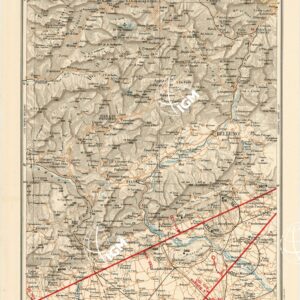 CARTA AERONAUTICA D'ITALIA - Foglio 6 BELLUNO-CORTINA