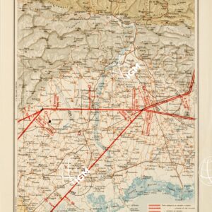 CARTA AERONAUTICA D'ITALIA - Foglio 7 UDINE-TOLMEZZO