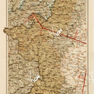 CARTA AERONAUTICA D'ITALIA - Foglio 9 SUSA-MONVISO