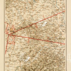 CARTA AERONAUTICA D'ITALIA - Foglio 10 TORINO VERCELLI