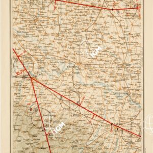 CARTA AERONAUTICA D'ITALIA - Foglio 12 BRESCIA-PARMA