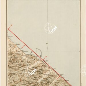 CARTA AERONAUTICA D'ITALIA - Foglio 22 RIMINI-PESARO