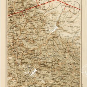 CARTA AERONAUTICA D'ITALIA - Foglio 34 FOGGIA-POTENZA