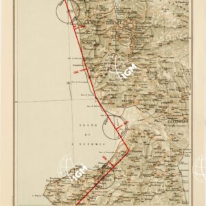 CARTA AERONAUTICA D'ITALIA - Foglio 40 COSENZA-CATANZARO