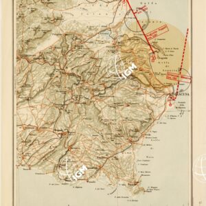 CARTA AERONAUTICA D'ITALIA - Tavola 54 Foglio 47 CATANIA-SIRACUSA