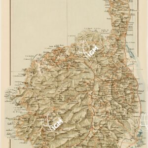 CARTA AERONAUTICA D'ITALIA - Foglio 48 BASTIA-CORTE