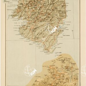 CARTA AERONAUTICA D'ITALIA - Foglio 49 AJACCIO -SARTENA