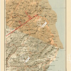 CARTA AERONAUTICA D'ITALIA - Foglio 51 TEMPIO-NUORO