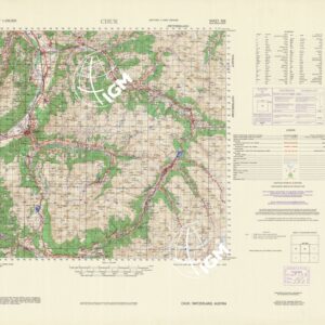 ITALY - CHUR SWITZERLAN SHEET 306