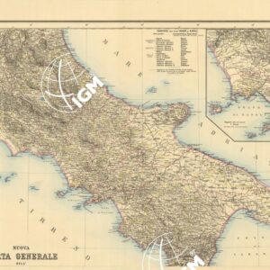 NUOVA CARTA GENERALE DELL'ITALIA MERIDIONALE - Foglio 1