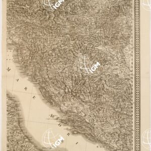 L'ITALIA DI GIO. ANTONIO RIZZI-ZANNONI IN QUATTRO FOGLI IMPERIALI CON L'AGGIUNTA DEI LUOGHI E LE STRADE POSTALI - Foglio 2