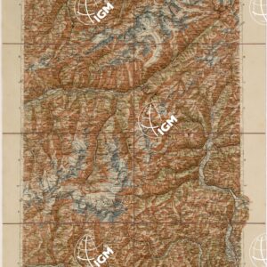 CARTA D'ITALIA DEL TOURING CLUB ITALIANO - Foglio 2 DOMODOSSOLA