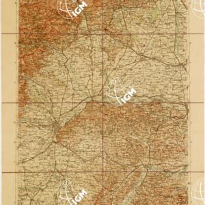 CARTA D'ITALIA DEL TOURING CLUB ITALIANO - Foglio 9 TORINO