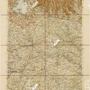 CARTA D'ITALIA DEL TOURING CLUB ITALIANO - Foglio 12 VERONA