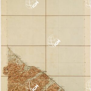 CARTA D'ITALIA DEL TOURING CLUB ITALIANO - Foglio 20 PESARO