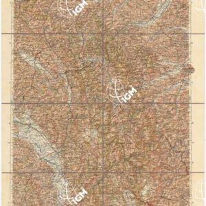 CARTA D'ITALIA DEL TOURING CLUB ITALIANO - Foglio 24 MACERATA