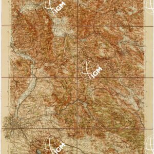 CARTA D'ITALIA DEL TOURING CLUB ITALIANO - Foglio 28 ROMA