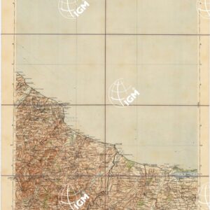 CARTA D'ITALIA DEL TOURING CLUB ITALIANO - Foglio 30 S. SEVERO