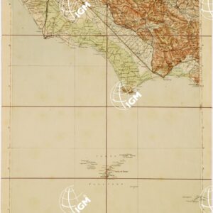 CARTA D'ITALIA DEL TOURING CLUB ITALIANO - Foglio 34 FROSINONE