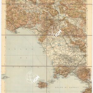 CARTA D'ITALIA DEL TOURING CLUB ITALIANO - Foglio 35 NAPOLI