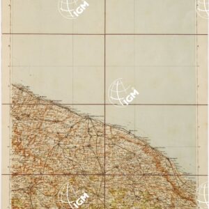 CARTA D'ITALIA DEL TOURING CLUB ITALIANO - Foglio 38 BARI