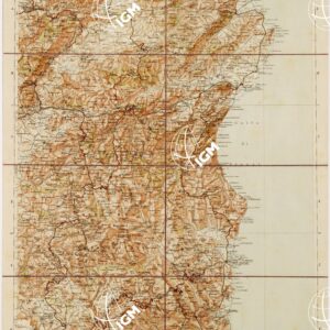 CARTA D'ITALIA DEL TOURING CLUB ITALIANO - Foglio 40 NUORO