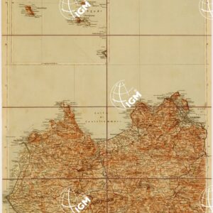 CARTA D'ITALIA DEL TOURING CLUB ITALIANO - Foglio 49 PALERMO