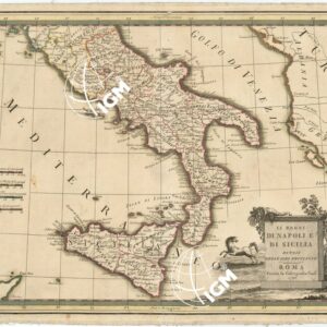 LI REGNI DI NAPOLI E DI SICILIA DIVISI NELLE LORO PROVINCIE