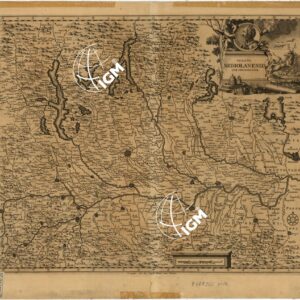 XVIII Tavola DELL'ATLANTE LUGDUNI BATAVORUM - Foglio 1