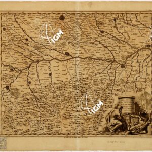 XVIII Tavola DELL'ATLANTE LUGDUNI BATAVORUM - Foglio 2