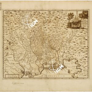 XVIII Tavola DELL'ATLANTE LUGDUNI BATAVORUM - Foglio 6