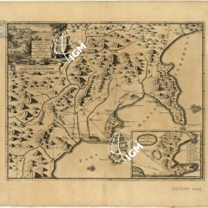 XVIII Tavola DELL'ATLANTE LUGDUNI BATAVORUM - Foglio 9