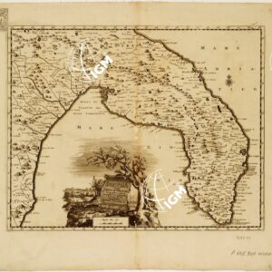 XVIII Tavola DELL'ATLANTE LUGDUNI BATAVORUM - Foglio 15