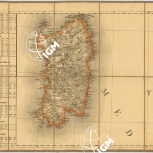CARTA STRADALE E POSTALE DELL'ITALIA SECONDO LE CARTE E LE OPERE PIU´ ACCREDITATE DEI MODERNI GEOGRAFI - Foglio 5