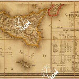 CARTA STRADALE E POSTALE DELL'ITALIA SECONDO LE CARTE E LE OPERE PIU´ ACCREDITATE DEI MODERNI GEOGRAFI - Foglio 8