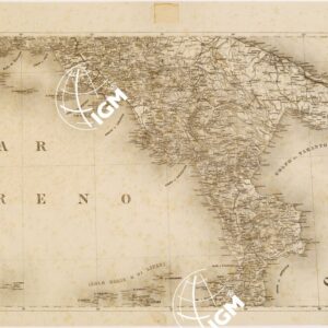 CARTA STRADALE E POSTALE DELL'ITALIA SECONDO LE CARTE E LE OPERE PIU´ ACCREDITATE DEI MODERNI GEOGRAFI -  Foglio 6