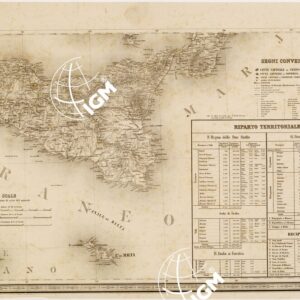 CARTA STRADALE E POSTALE DELL'ITALIA SECONDO LE CARTE E LE OPERE PIU´ ACCREDITATE DEI MODERNI GEOGRAFI -  Foglio 8