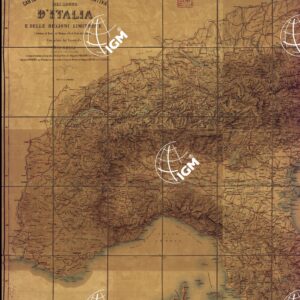 CARTA COROGRAFICA DIMOSTRATIVA DEL REGNO D'ITALIA E DELLE ALTRE REGIONI LIMITROFE