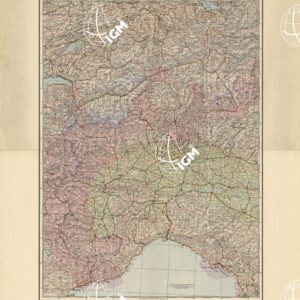 CARTA AERONAUTICA D'ITALIA - Foglio 1