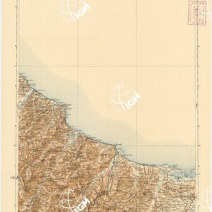 CARTA D'ITALIA DEL TOURING CLUB ITALIANO PUBBLICAZIONE DIRETTA DA L.V. BERTARELLI - Foglio 30 - S. Severo.