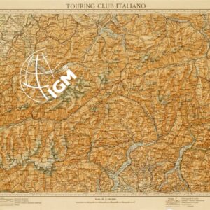 CARTA D'ITALIA ALLA SCALA DI 1:500.000. - Foglio 1