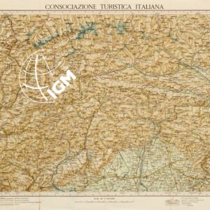 CARTA D'ITALIA ALLA SCALA DI 1:500.000.- Foglio 2