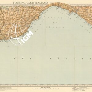 CARTA D'ITALIA ALLA SCALA DI 1:500.000. - Foglio 5