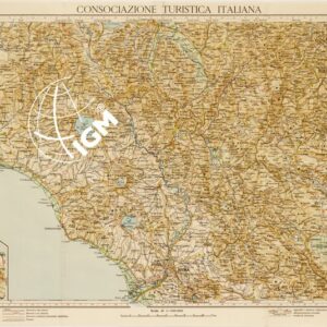 CARTA D'ITALIA ALLA SCALA DI 1:500.000 - Foglio 7