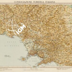 CARTA D'ITALIA ALLA SCALA DI 1:500.000 - Foglio 8